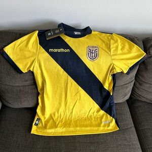 Marathon Authentic Ecuador National Team Copa America 2024 Jersey Men’s Sz: L